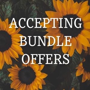 BUNDLE OFFERS ARE ACCEPTED!!!!